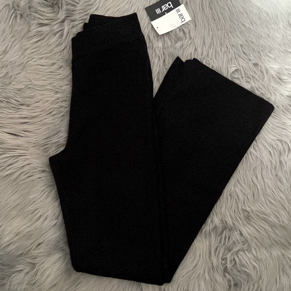 Bar III x Sofía Richie - High Rise Dress Flare Pants - XS